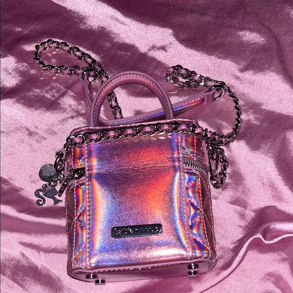 Pink Barbie Women's Bag with Heart Detail - Picture 6 of 6